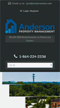 Mobile Screenshot of andersonpm.com